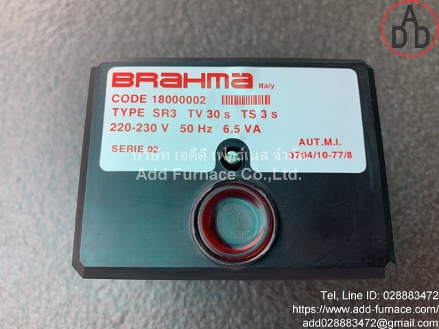 BRAHMA TYPE SR3 TV 30 s TS 3 s (3)